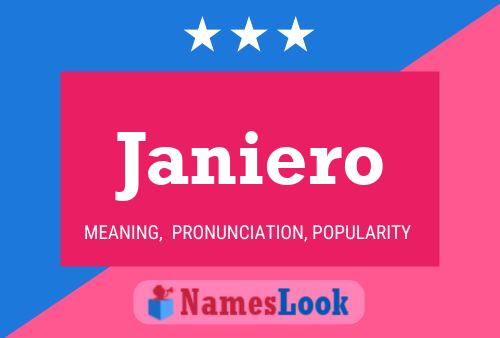 Póster del nombre Janiero