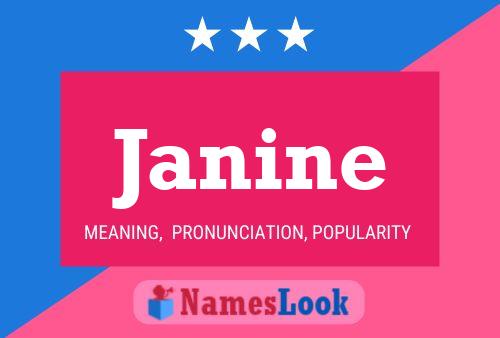 Póster del nombre Janine