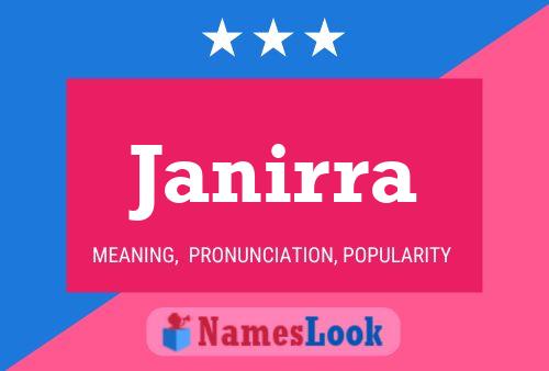 Póster del nombre Janirra