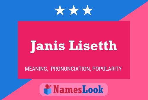 Póster del nombre Janis Lisetth