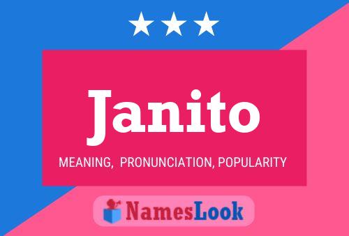 Póster del nombre Janito