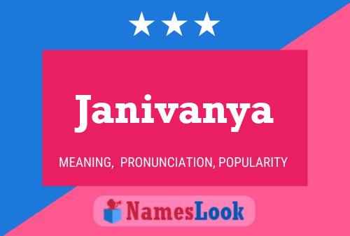 Póster del nombre Janivanya