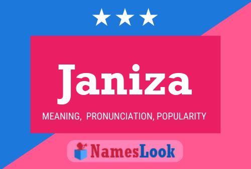 Póster del nombre Janiza