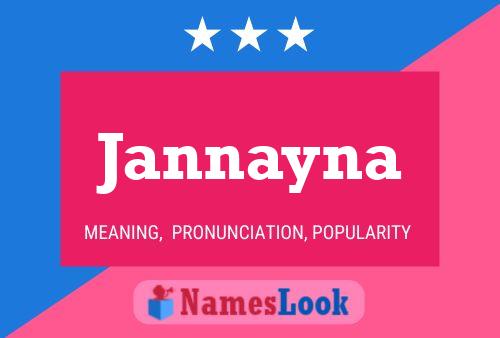 Póster del nombre Jannayna