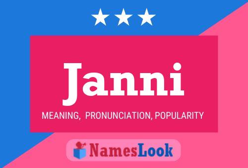 Póster del nombre Janni