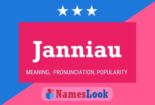 Póster del nombre Janniau