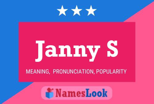 Póster del nombre Janny S