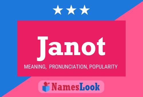 Póster del nombre Janot