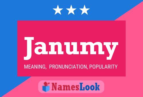 Póster del nombre Janumy