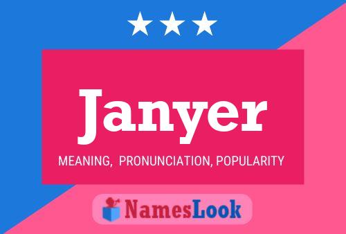 Póster del nombre Janyer