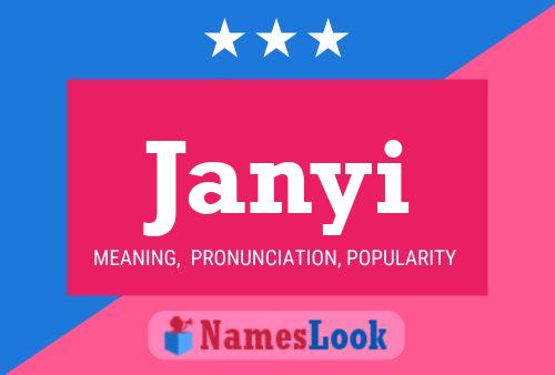 Póster del nombre Janyi