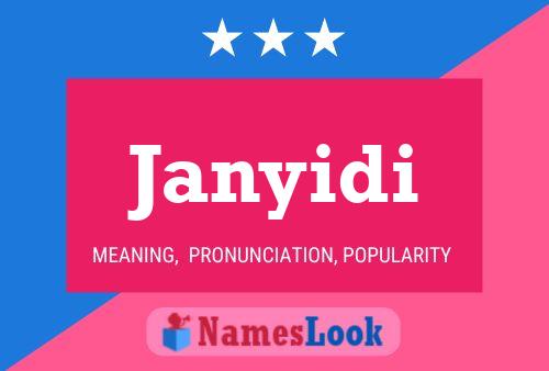 Póster del nombre Janyidi