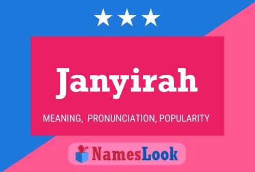 Póster del nombre Janyirah