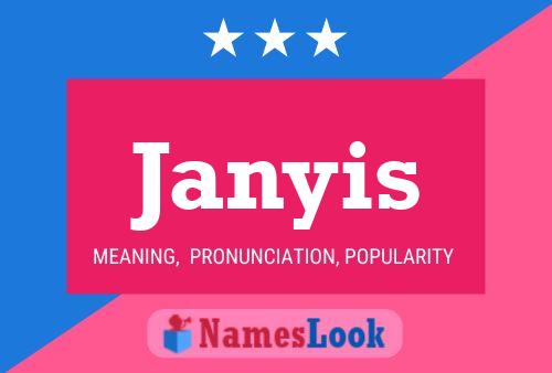 Póster del nombre Janyis