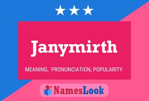 Póster del nombre Janymirth