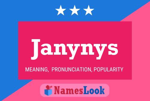 Póster del nombre Janynys