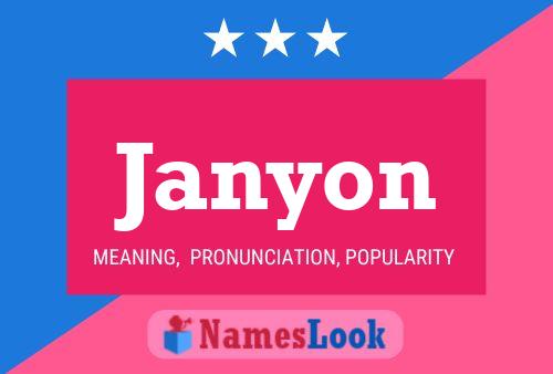 Póster del nombre Janyon