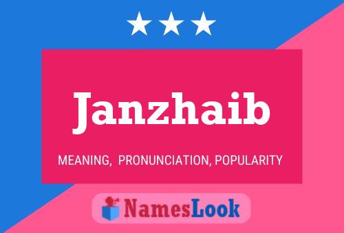 Póster del nombre Janzhaib