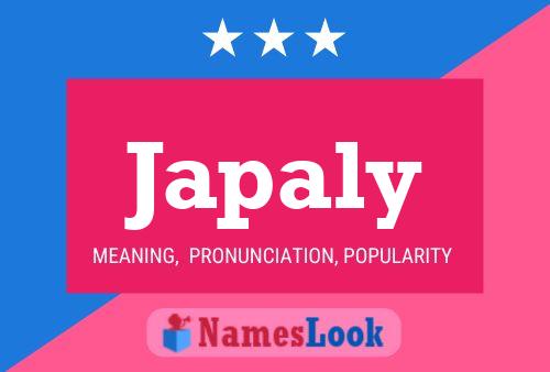 Póster del nombre Japaly