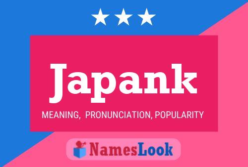 Póster del nombre Japank