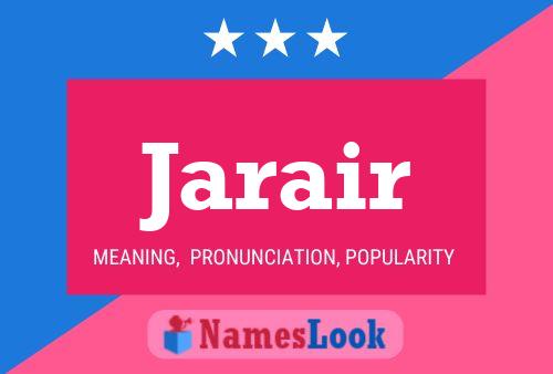 Póster del nombre Jarair