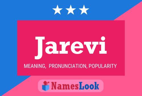 Póster del nombre Jarevi