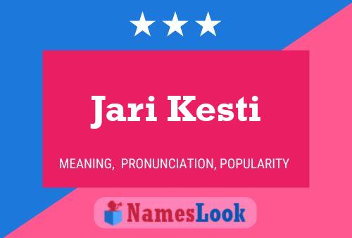 Póster del nombre Jari Kesti