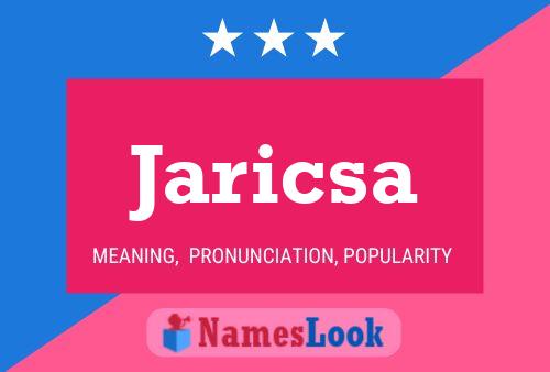 Póster del nombre Jaricsa