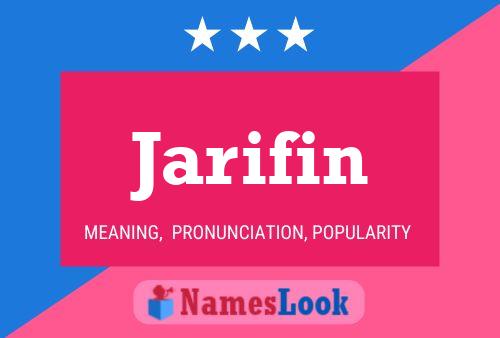 Póster del nombre Jarifin