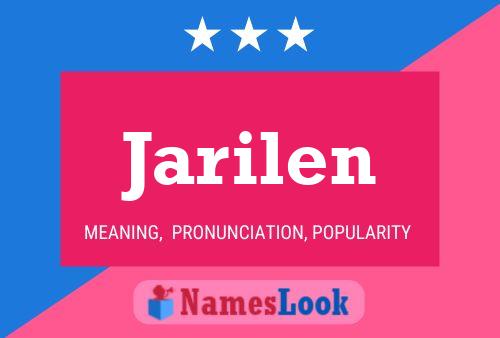 Póster del nombre Jarilen