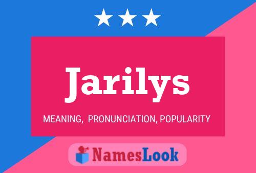 Póster del nombre Jarilys