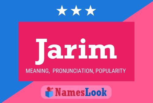 Póster del nombre Jarim