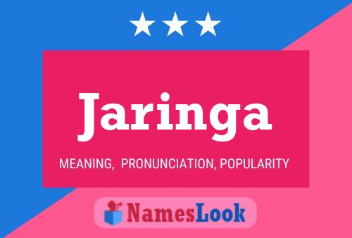 Póster del nombre Jaringa