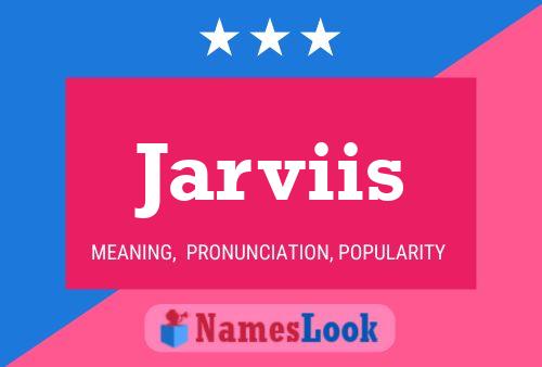 Póster del nombre Jarviis