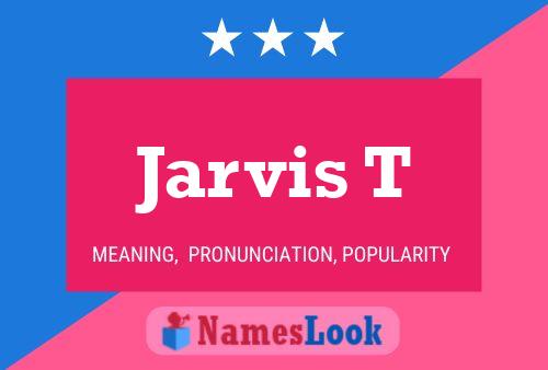 Póster del nombre Jarvis T