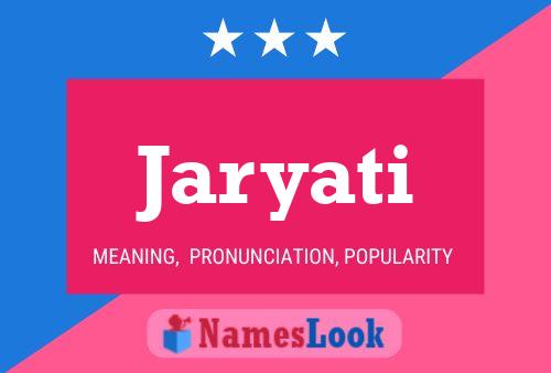 Póster del nombre Jaryati