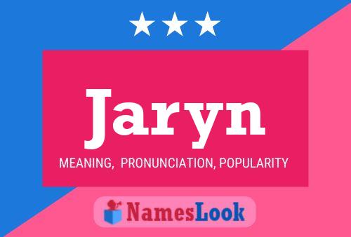 Póster del nombre Jaryn