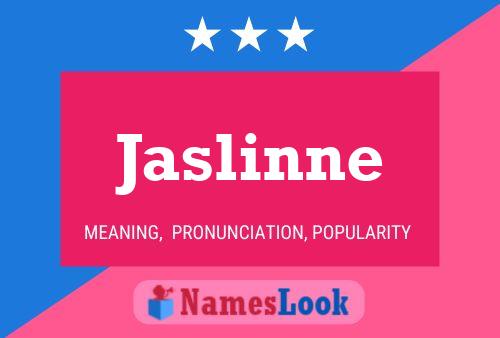 Póster del nombre Jaslinne