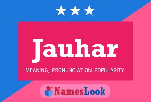 Póster del nombre Jauhar