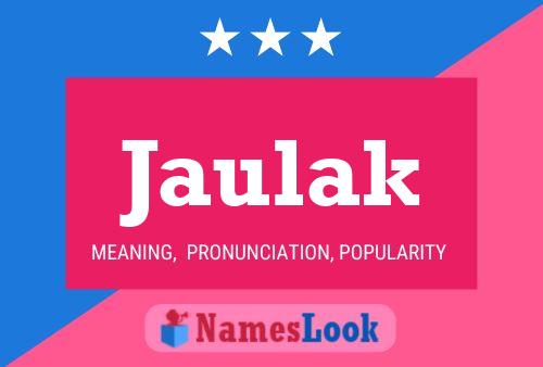 Póster del nombre Jaulak