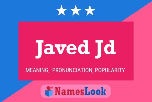 Póster del nombre Javed Jd