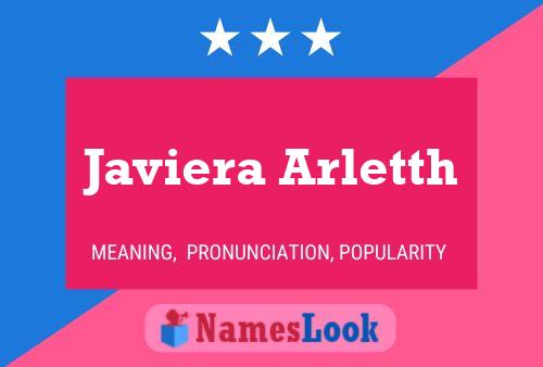 Póster del nombre Javiera Arletth