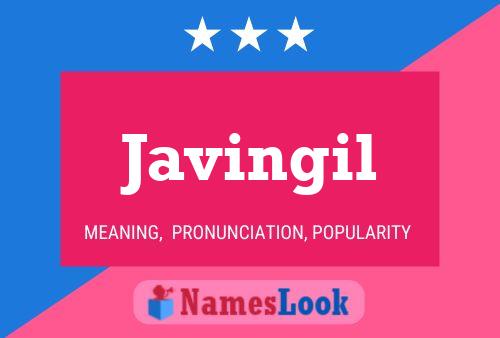 Póster del nombre Javingil