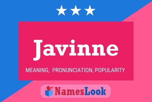 Póster del nombre Javinne