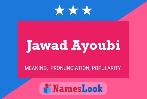 Póster del nombre Jawad Ayoubi