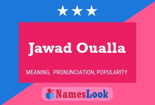 Póster del nombre Jawad Oualla