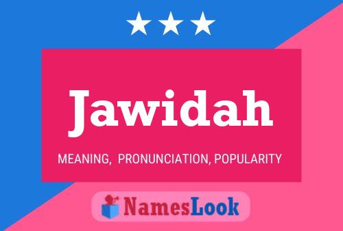 Póster del nombre Jawidah