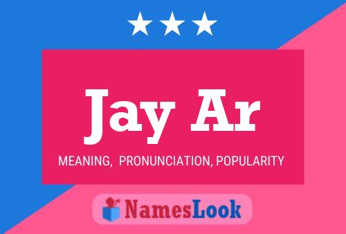 Póster del nombre Jay Ar