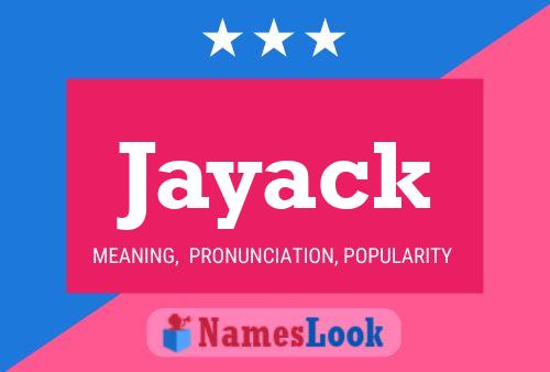 Póster del nombre Jayack