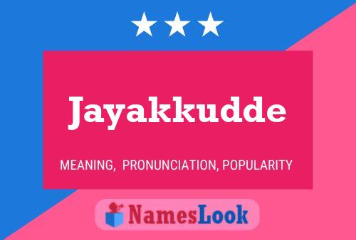 Póster del nombre Jayakkudde